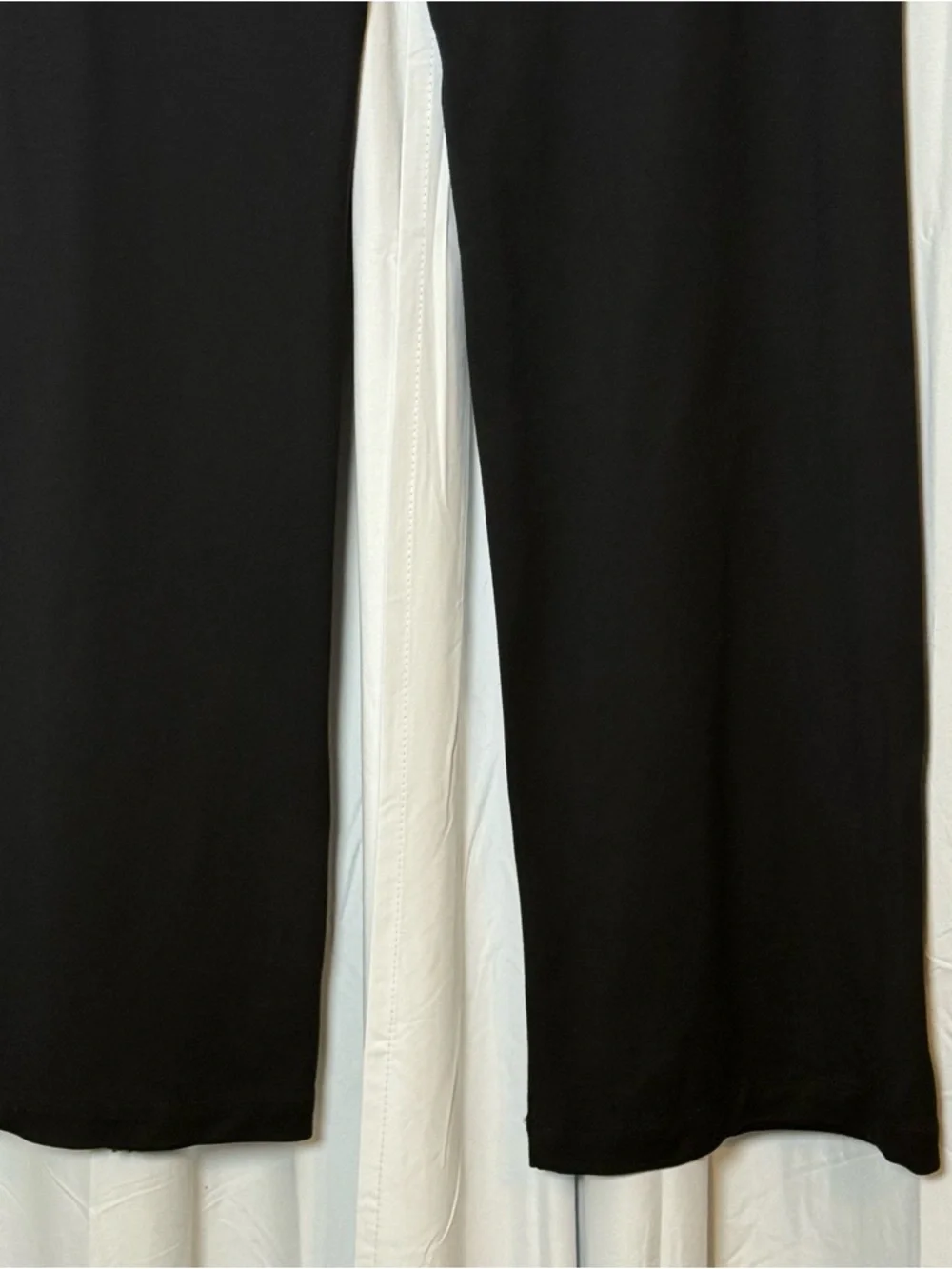 L’Agence Clayton High Rise Wide Leg Ponte Pants Black Size 30 - Picture 10 of 13